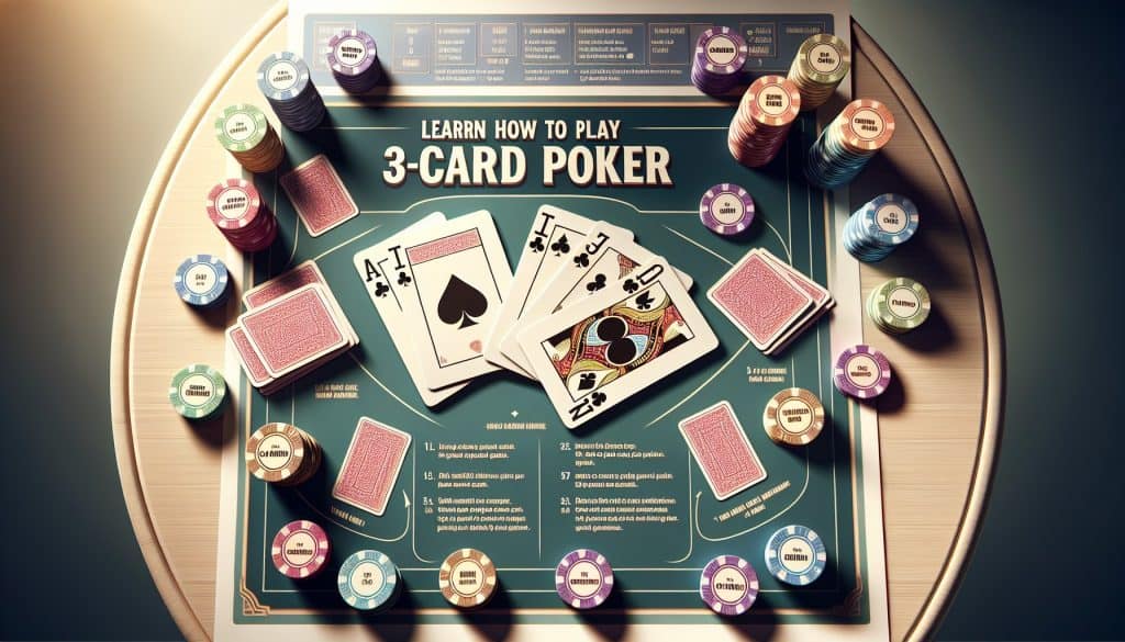 Kako igrati 3 card poker